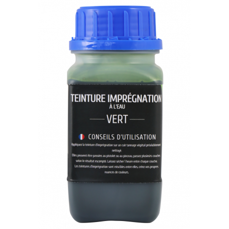 Teinture imprégnation à l'eau 250 ml vert