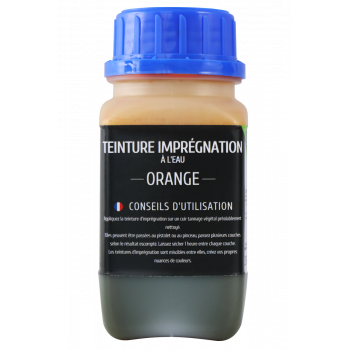 Teinture imprégnation à l'eau 250 ml orange