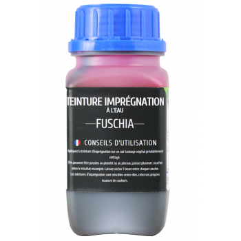 Teinture imprégnation à l'eau 250 ml fuschia