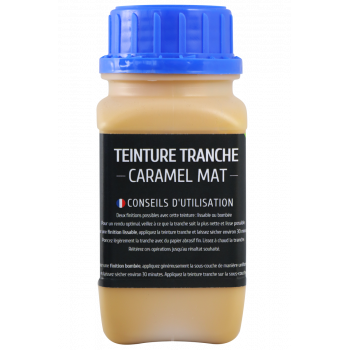 Teinture tranche 250 ml caramel mat