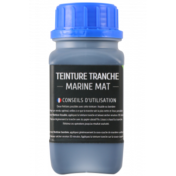 Teinture tranche 250 ml marine mat