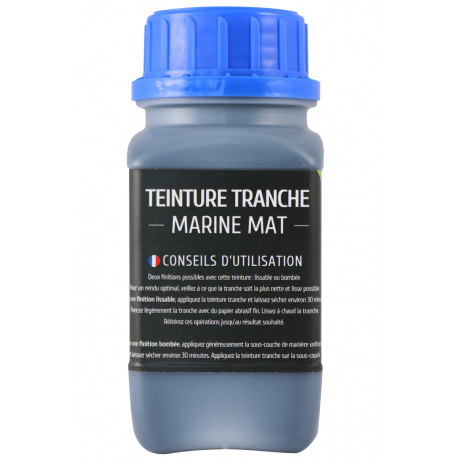 Teinture tranche 250 ml marine mat