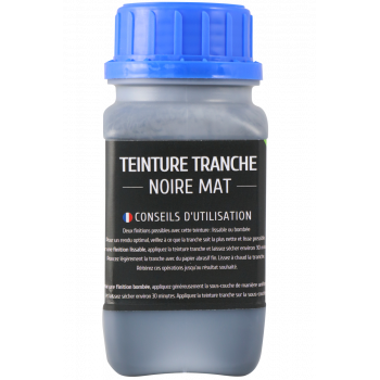 Teinture tranche 250 ml noir mat