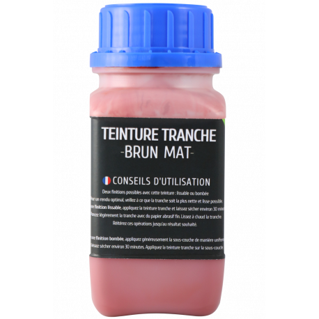 Teinture tranche 250 ml rouge mat