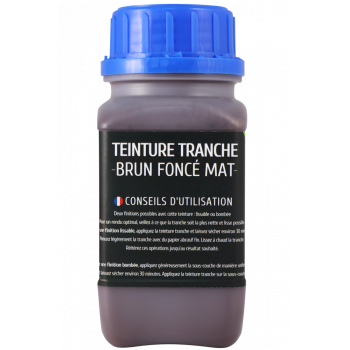 Teinture tranche 250 ml brun foncé mat