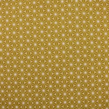 Tissu coton Fuji Jaune