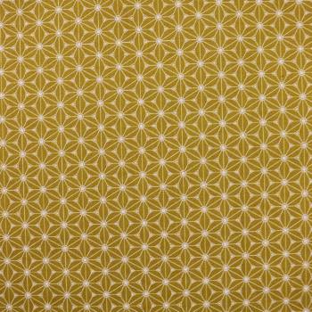 Tissu coton Fuji Jaune