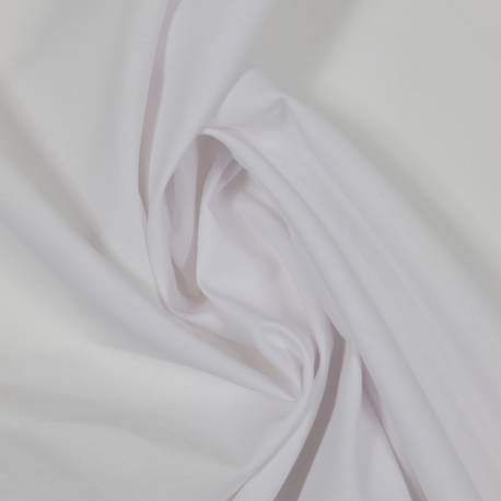 Tissu coton uni Jekyll Blanc