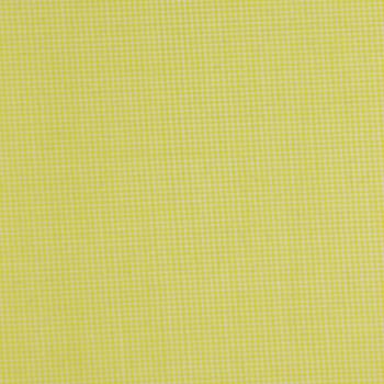 Tissu micro pied de poule jaune citron