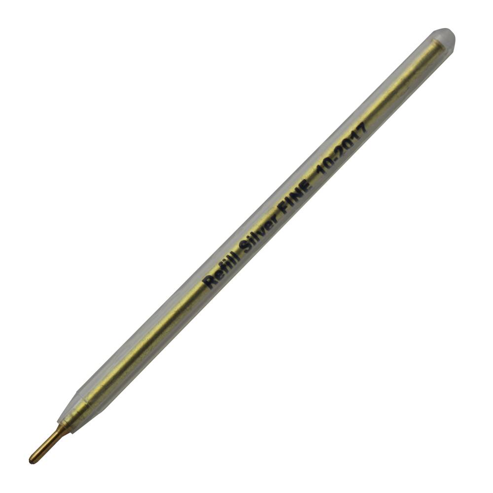 Stylo crayon gel effaçable pour tracer et marquer le cuir - Couleur Argent  - Cuir en Stock