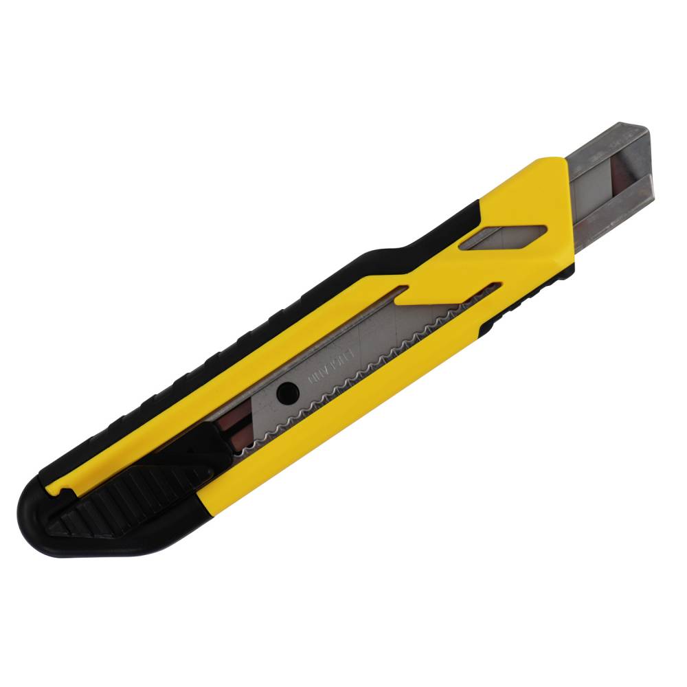 Cutter professionnel Stanley Autolock 18 mm - Cuirtex