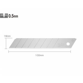 Lot de 10 lames pour cutter Olfa 18 mm