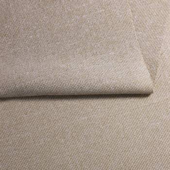 Tissu tweed polyester beige