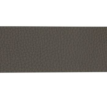 Lanière en cuir de taurillon grainé gris souris 38 mm