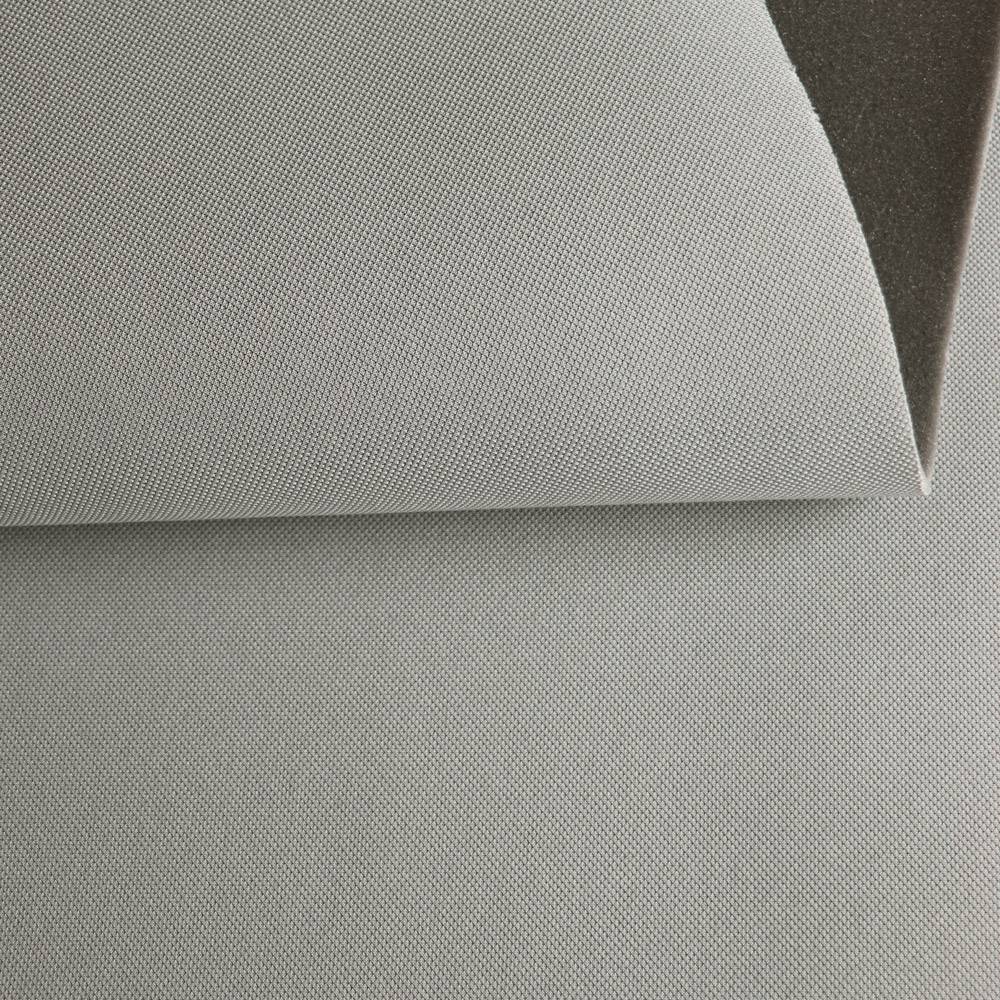 Tissu pavillon moussé gris clair pour automobile - Cuirtex