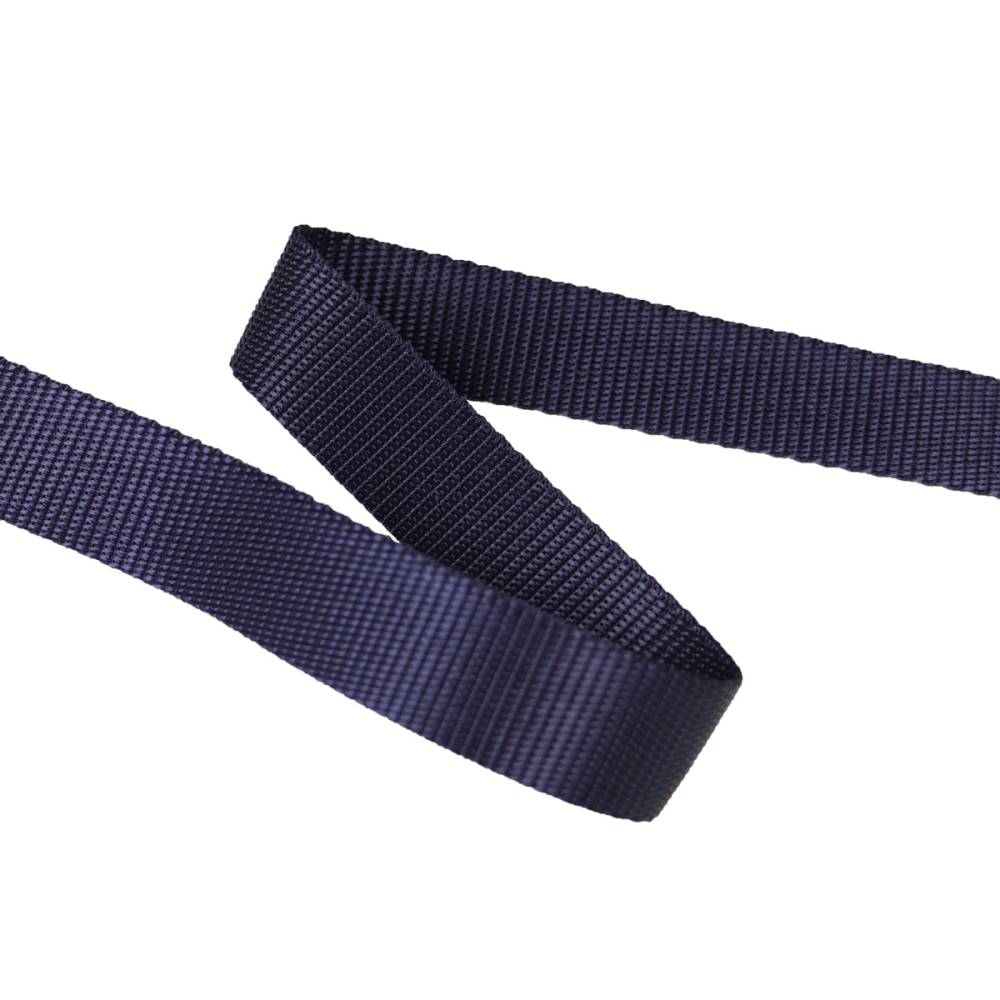 Sangle type ceinture de sécurité 25 mm bleu marine - La mercerie