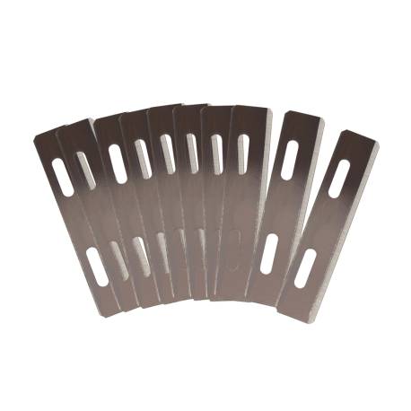 Lot de 10 lames carbone pour couteau à parer IVAN 3576-00