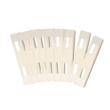 Lot de 10 lames acier pour couteau à parer IVAN 3002-01