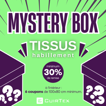 Mystery Box Tissus habillement 6 coupons 1 mètre