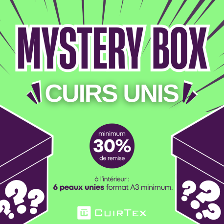 Mystery Box Cuirs unis