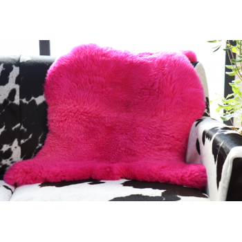 Peau de mouton Islandais fuschia