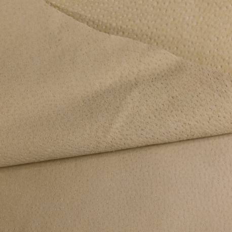 Peau de porc velours Arthur beige clair