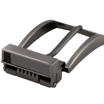 Boucle de ceinture à griffe B01 30 mm noir satiné