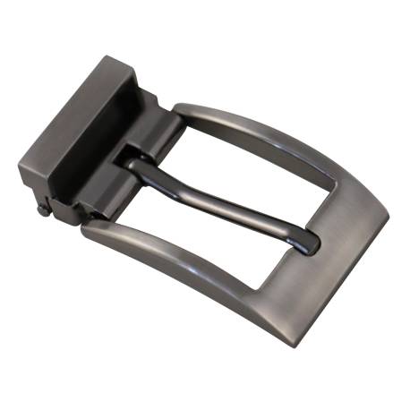 Boucle de ceinture à griffe B01 30 mm noir satiné
