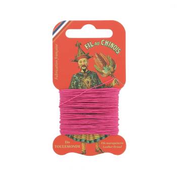 Carte 15m fil de lin Câblé Extra Glacé 125 Pivoine
