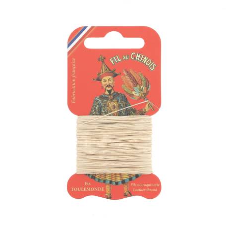 Carte 15m fil de lin Câblé Extra Glacé 571 Ecru