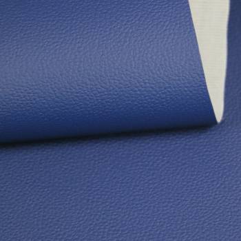Simili cuir grainé bleu électrique 8883