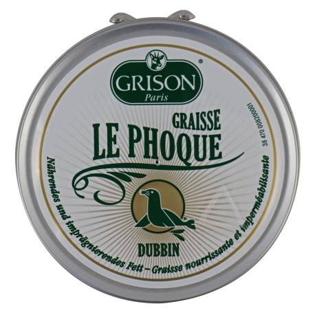 Graisse Le Phoque GRISON 100 ml pour entretien du cuir