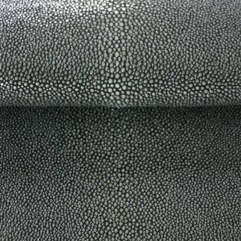Galuchat poncé long 9" gris