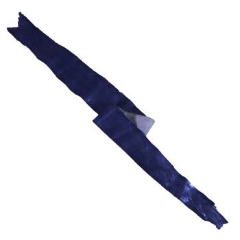 Peau de serpent Elaphe bleu