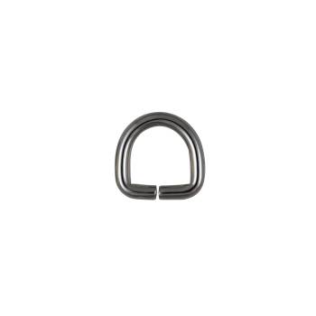 Demi anneau ⌀ 4 mm 15 mm Argent