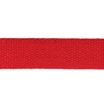 Sangle coton rouge