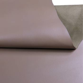 Demi-veau grainé taupe