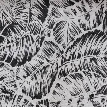 Tissu jacquard Bornéo Blanc