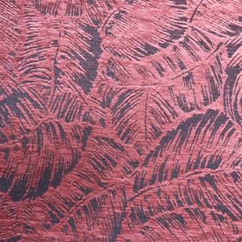 Tissu jacquard Bornéo Terracotta