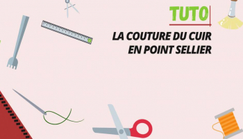 Tuto : La couture en point sellier