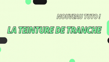 Tuto : La teinture de tranche