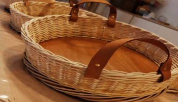 Ateliers vannerie : Le plateau apéro