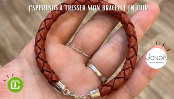 Atelier bracelet en cuir avec Janoé Bijoux